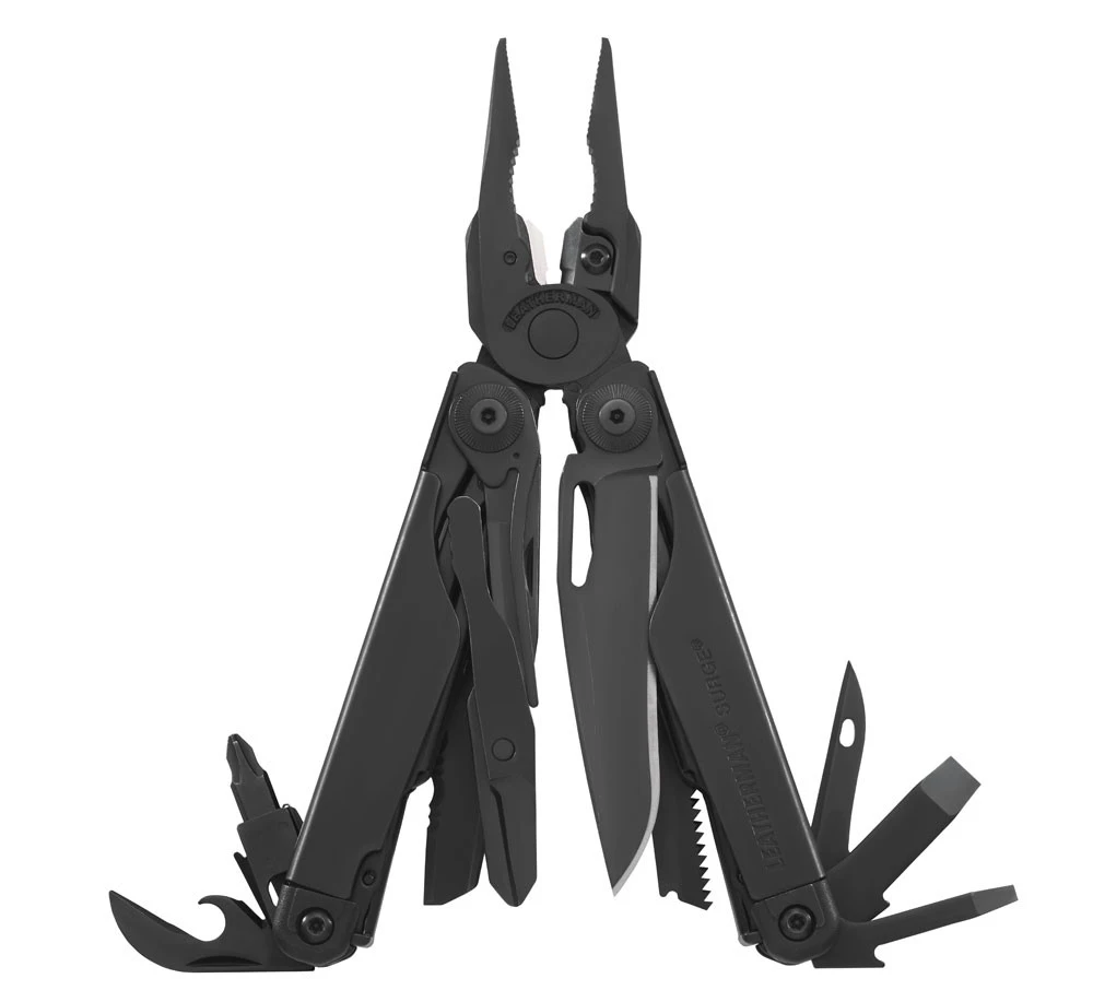 Leatherman SURGE Black Inkl. Molle Holster SURGE Black Inkl. Molle Holster 3 Leatherman SURGE Black Inkl. Molle Holster SURGE Black Inkl. Molle Holster