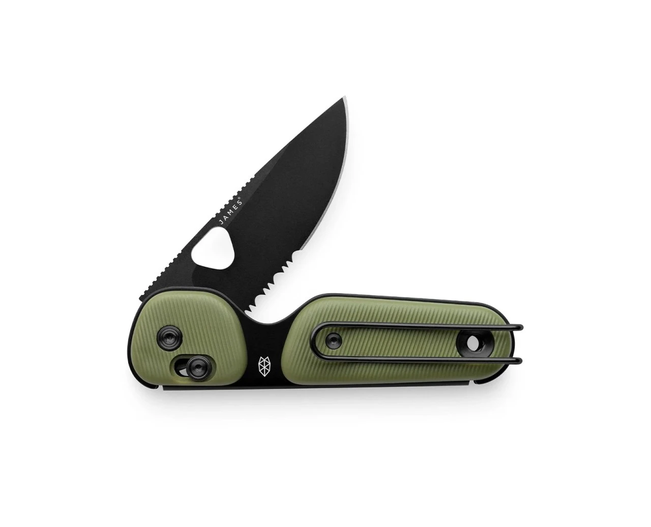 The Redstone OD Green - Black - Serrated The Redstone 3 The Redstone OD Green - Black - Serrated The Redstone