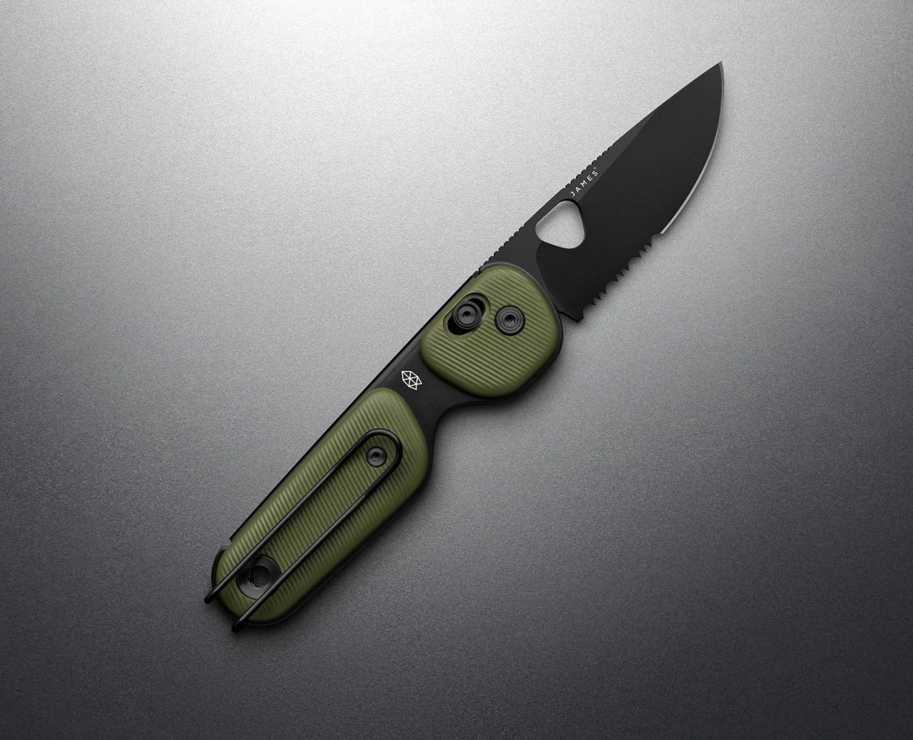The Redstone OD Green - Black - Serrated The Redstone 4 The Redstone OD Green - Black - Serrated The Redstone – Bild 2