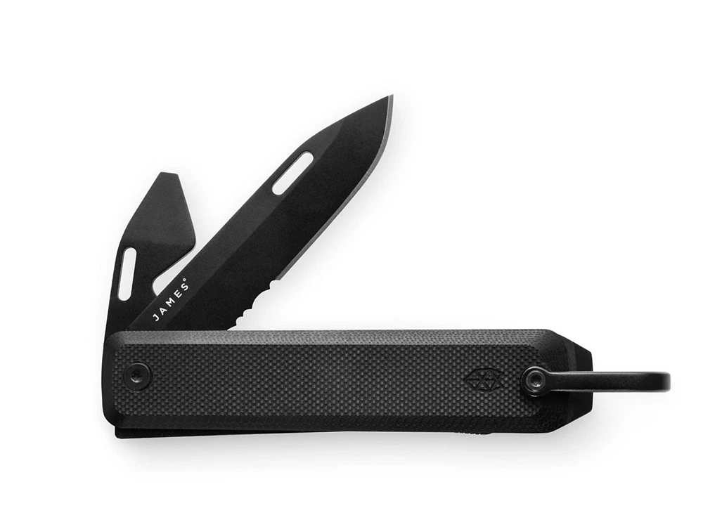 The Ellis Black|Stainless|Sandvik 12C27-Serrated The Ellis 8 The Ellis Black|Stainless|Sandvik 12C27-Serrated The Ellis – Bild 6