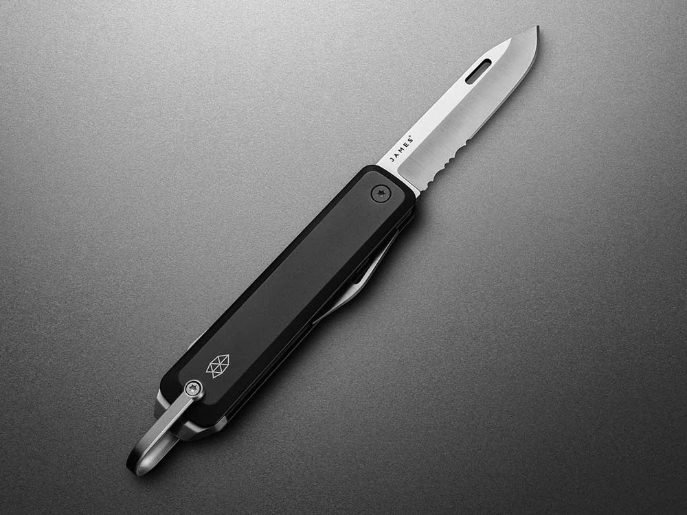 The Ellis Black|Stainless|Sandvik 12C27-Serrated The Ellis 15 The Ellis Black|Stainless|Sandvik 12C27-Serrated The Ellis – Bild 13