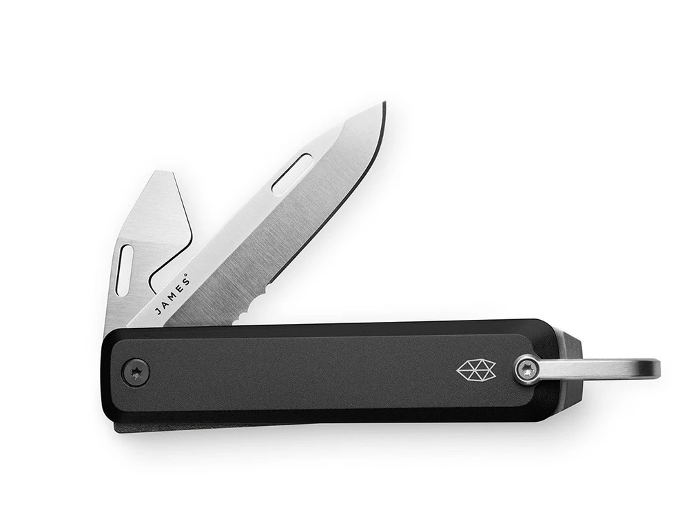 The Ellis Black|Stainless|Sandvik 12C27-Serrated The Ellis 4 The Ellis Black|Stainless|Sandvik 12C27-Serrated The Ellis – Bild 2