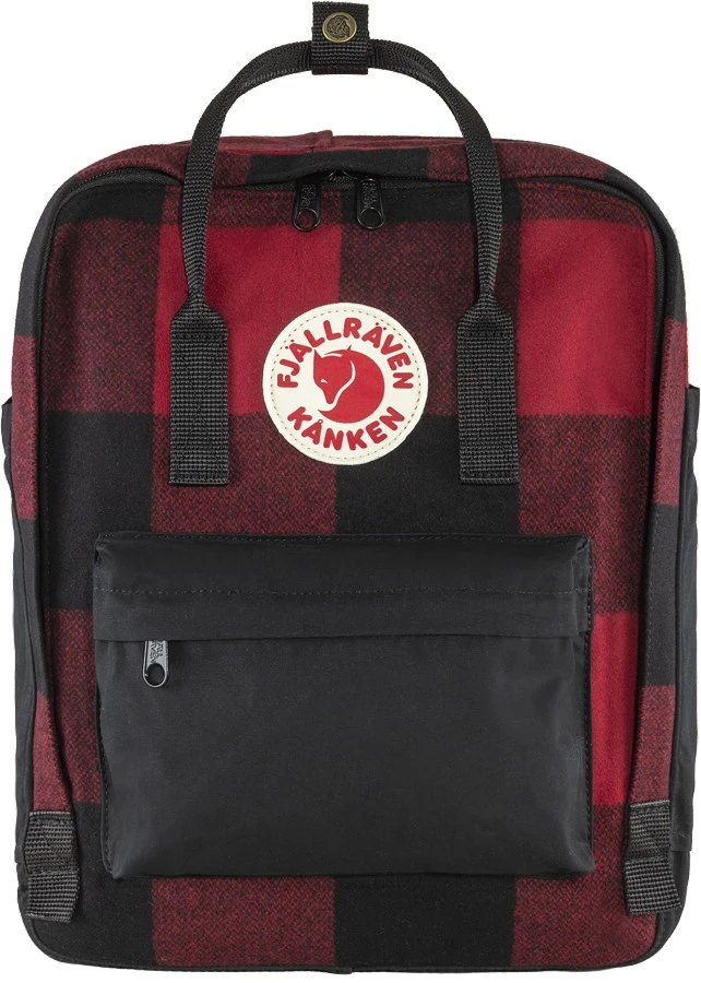 FJÄLLRÄVEN Rucksack Kånken Re-Wool 16l, Red-Black, Unisex Rucksack Kånken Re-Wool 3 FJÄLLRÄVEN Rucksack Kånken Re-Wool 16l, Red-Black, Unisex Rucksack Kånken Re-Wool