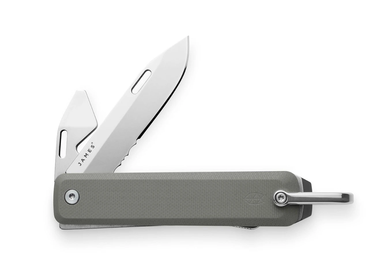 The Ellis Black|Stainless|Sandvik 12C27-Serrated The Ellis 3 The Ellis Black|Stainless|Sandvik 12C27-Serrated The Ellis